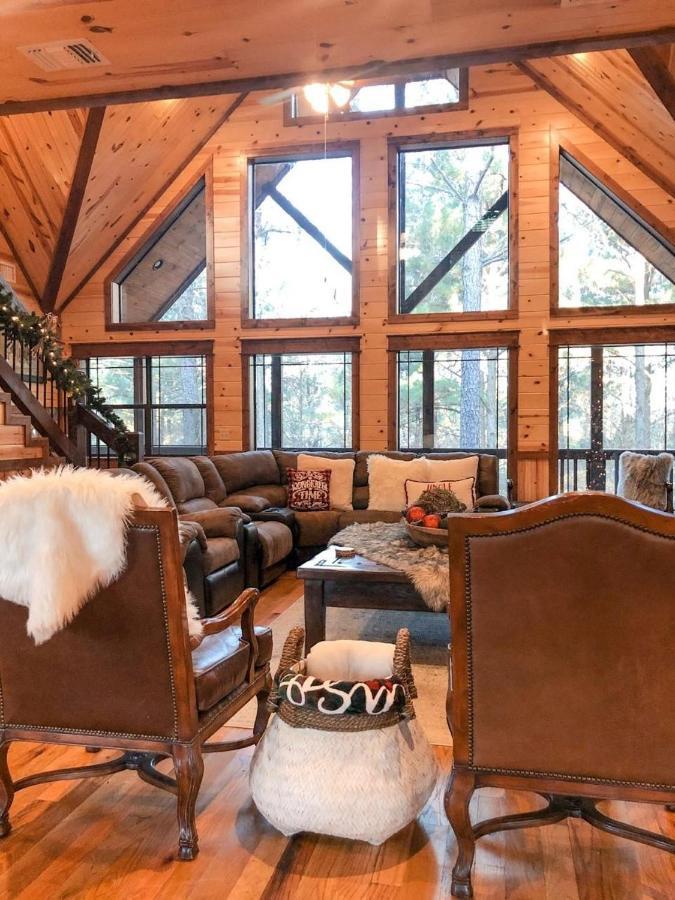 Stone Mountain Lodge 5000Sqft 6 Bed Game Room Pool Table Hot Tub Broken Bow Esterno foto