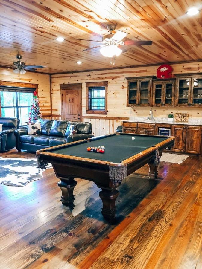 Stone Mountain Lodge 5000Sqft 6 Bed Game Room Pool Table Hot Tub Broken Bow Esterno foto