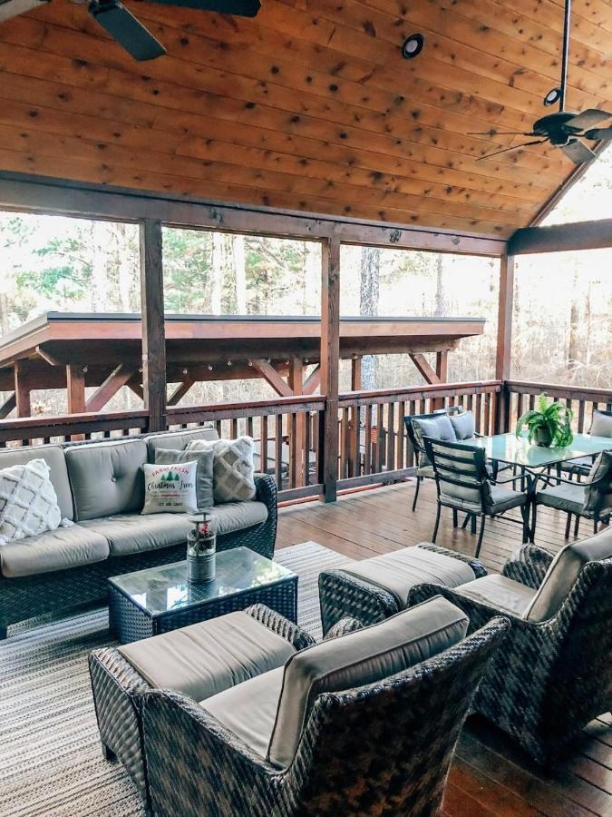 Stone Mountain Lodge 5000Sqft 6 Bed Game Room Pool Table Hot Tub Broken Bow Esterno foto