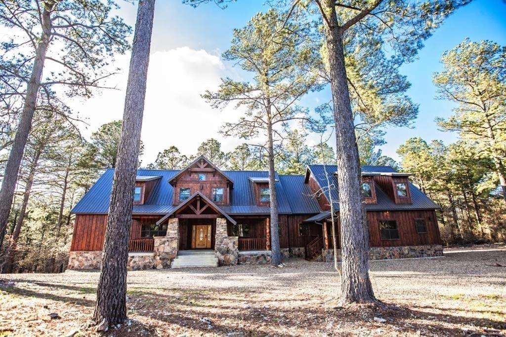 Stone Mountain Lodge 5000Sqft 6 Bed Game Room Pool Table Hot Tub Broken Bow Esterno foto