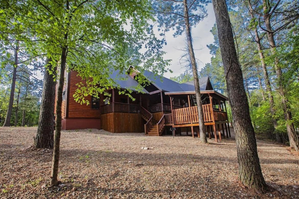 Stone Mountain Lodge 5000Sqft 6 Bed Game Room Pool Table Hot Tub Broken Bow Esterno foto